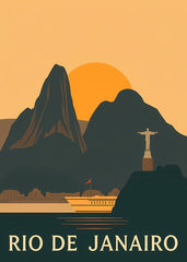 Rio De Janairo Sunset