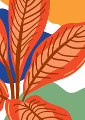 Warm Botanical Leaves