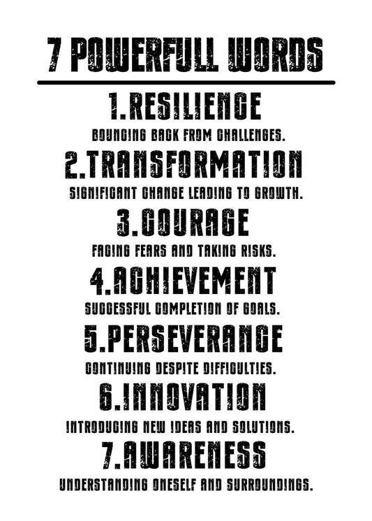 7 Powerful Words