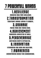 7 Powerful Words