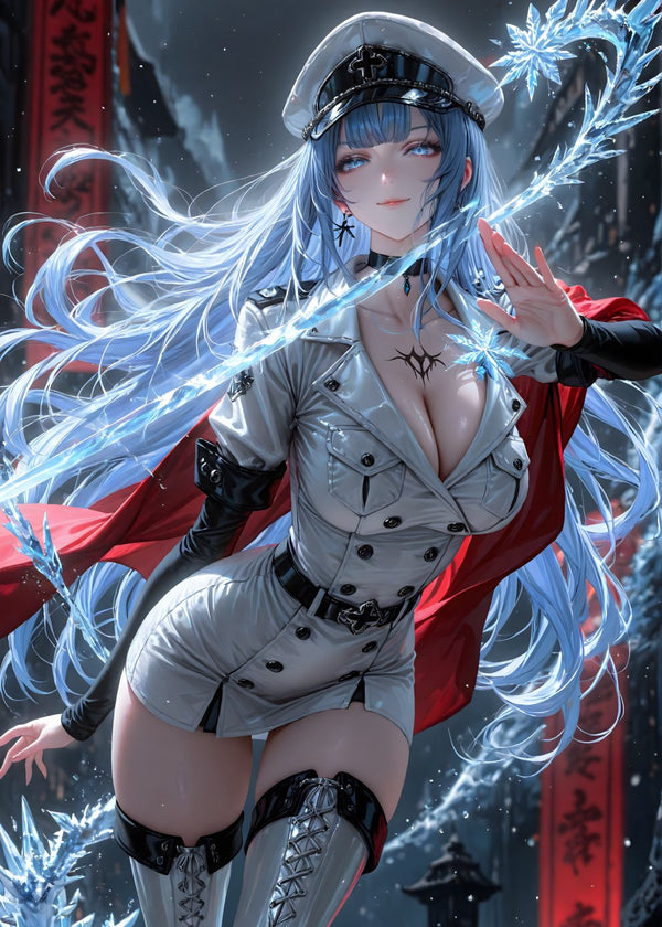 Ice Enchantress in Winter's Gr