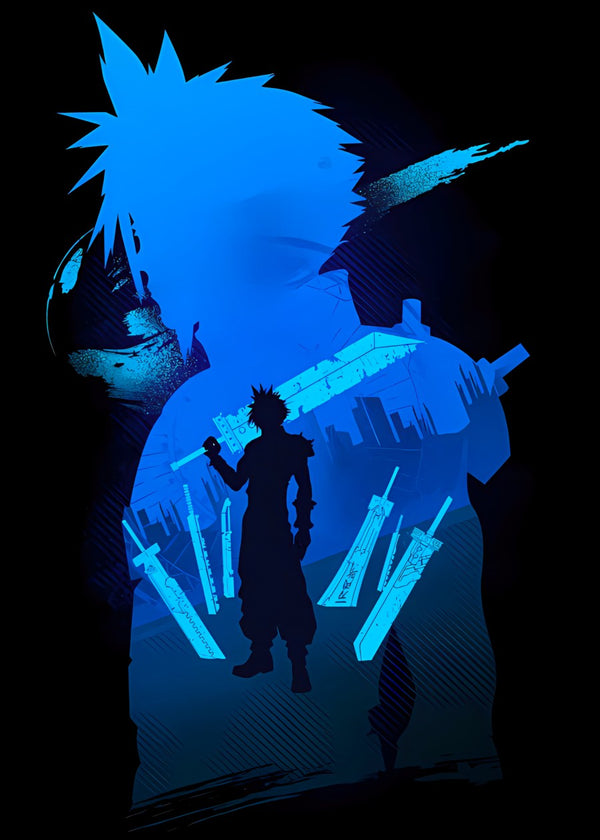 Cloud Strife Silhouette
