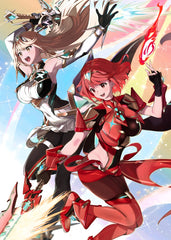 Xenoblade Pyra and Mythra