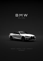 BMW M4 2025 G83 White Front Sp