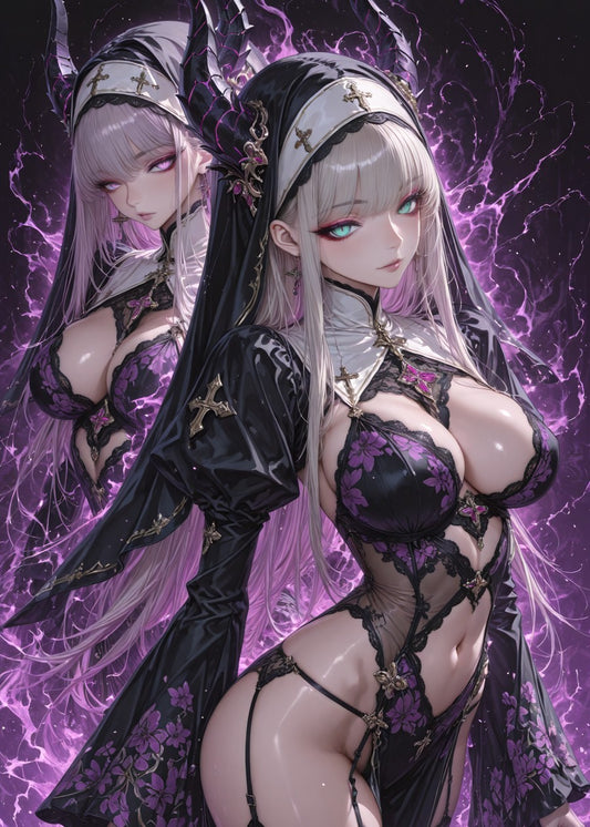 Hot Nun Anime Girl