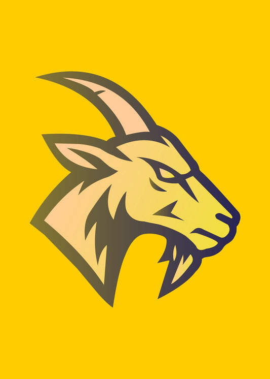 Fierce Goat Head Logo