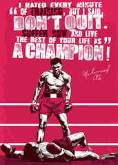 Boxing Champion Muhammad Ali quote