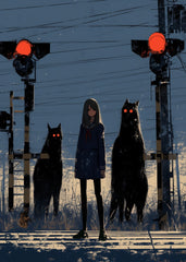 Schoolgirl and Shadowy