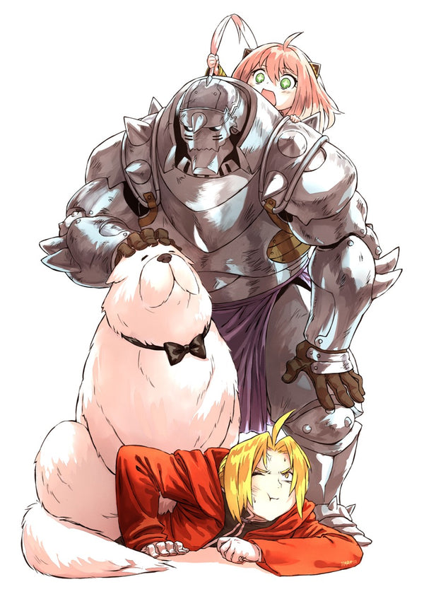 Edward elric and anya