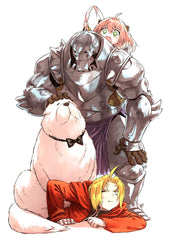 Edward elric and anya 