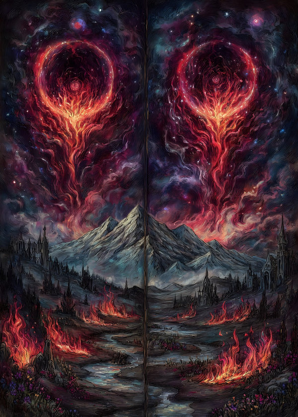 Enigma of the Crimson Skies