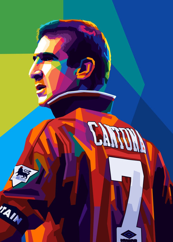 Eric Cantona 7 Wpap Art