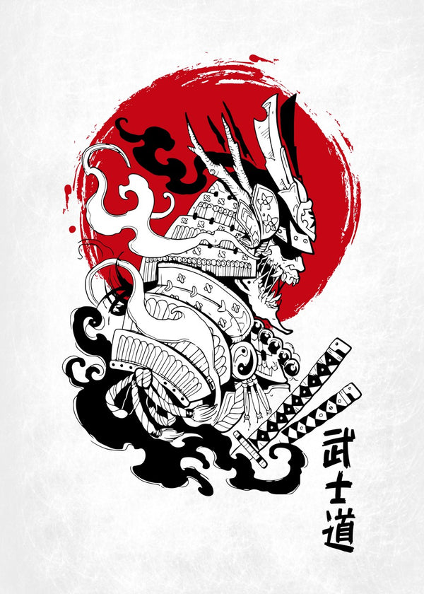 Samurai Skeleton