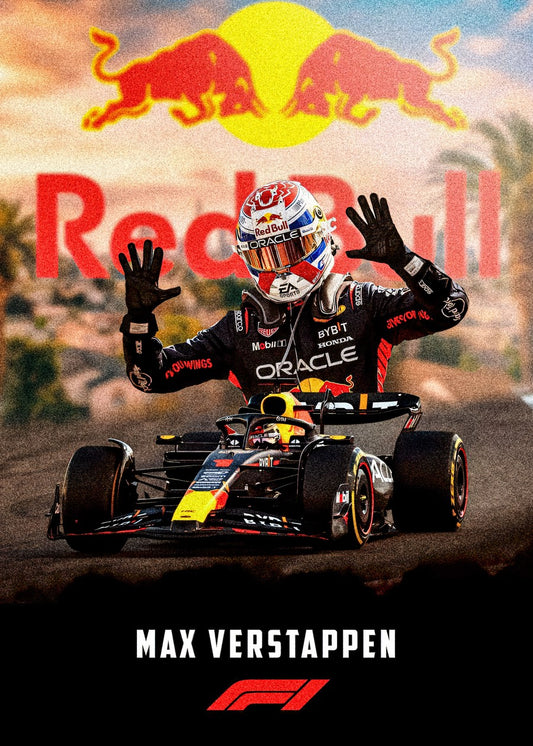 Max Verstappen Poster