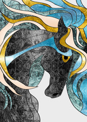 Majestic Abstract Horse Art