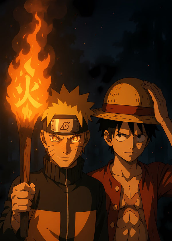 Will of Fire from Naruto and Luffy