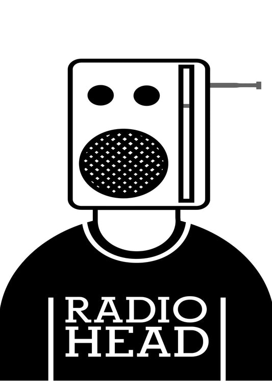 Radiohead Minimalist Portrait