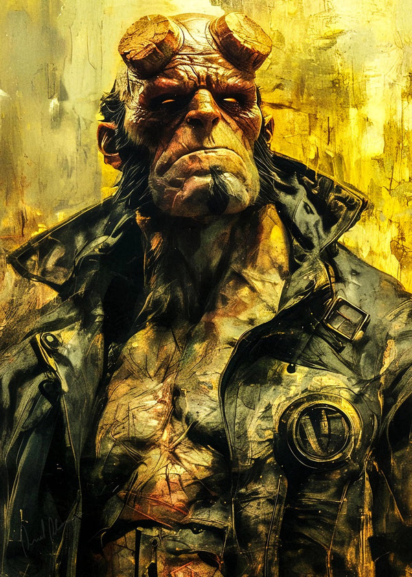 Hellboy portrait