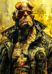 Hellboy portrait