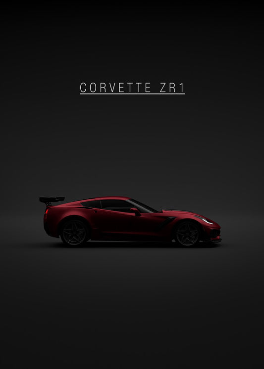 Chevrolet Corvette C7 ZR1 Red