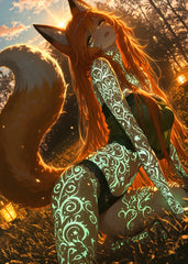 Enchanted Fox Spirit at Dusk