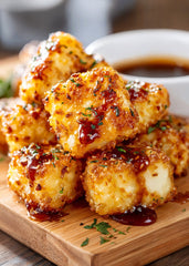 Crispy Cheese Cubes