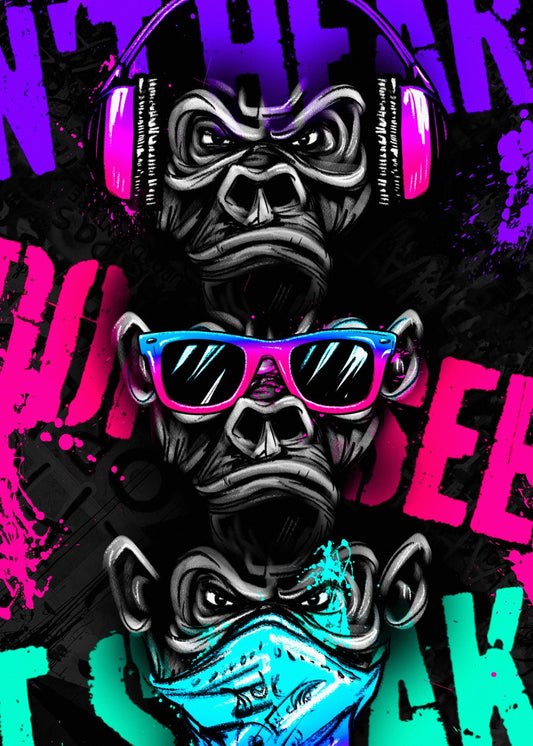 Three Wise Primates