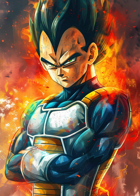 Vegeta, Dragon ball