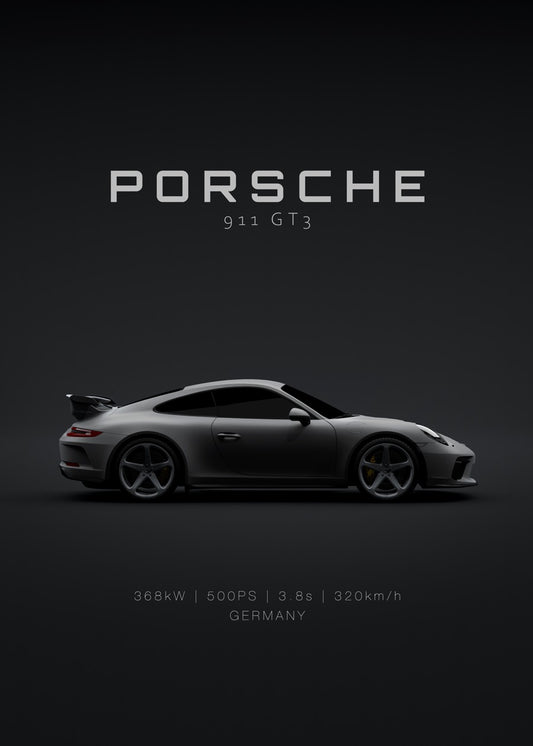 Porsche 911 GT3 2018 - Gray