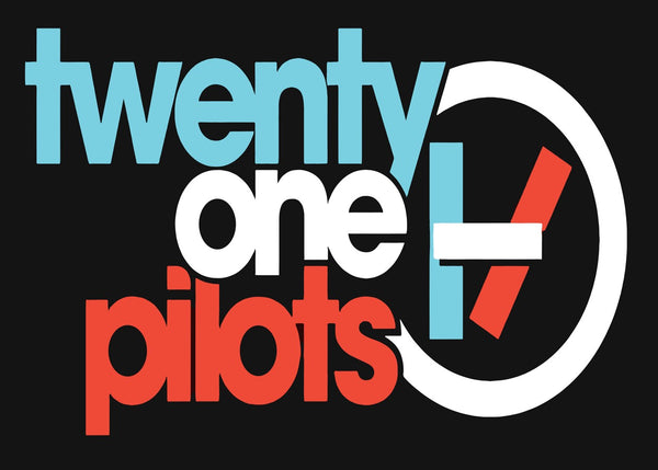 Twenty One Pilots Cyan and Red