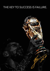 Lionel Messi Key To Success quote