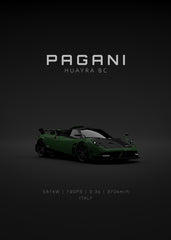 Pagani Huayra BC - Green Front