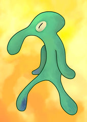 Squidward art