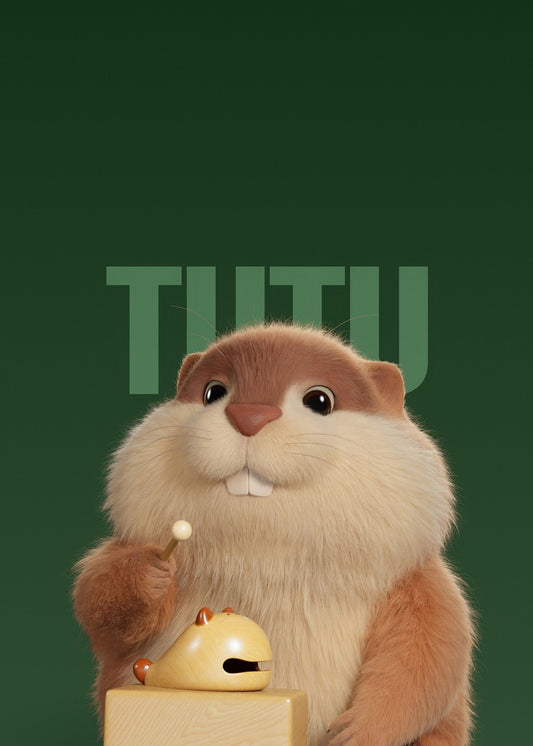 Cute beaver