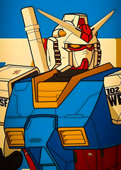 Retro RX-78-2 Style Art