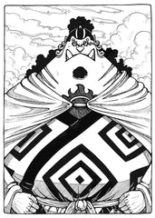 Manga Jinbe of One Piece