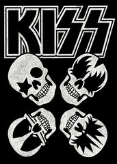 Kiss Skull Heads