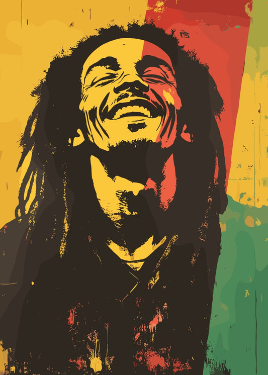 Bob Marley Portrait Art