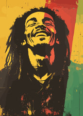 Bob Marley Portrait Art