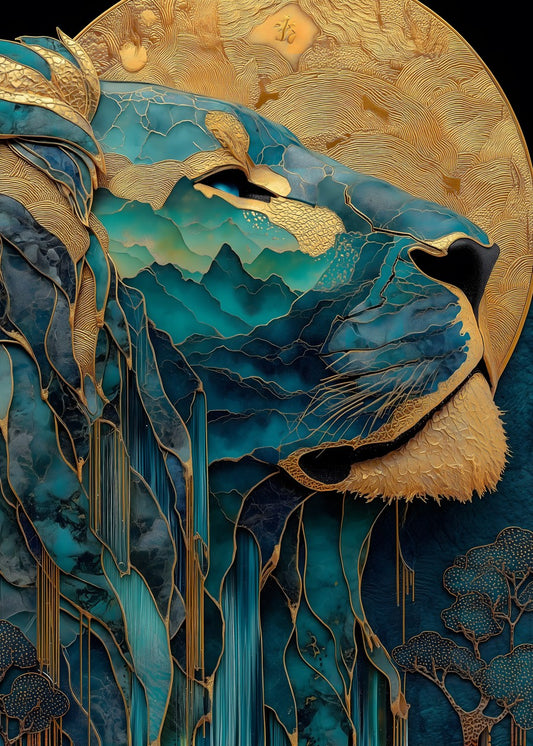 Majestic Lion Cascade