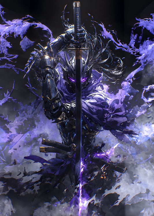Purple Samurai Knight