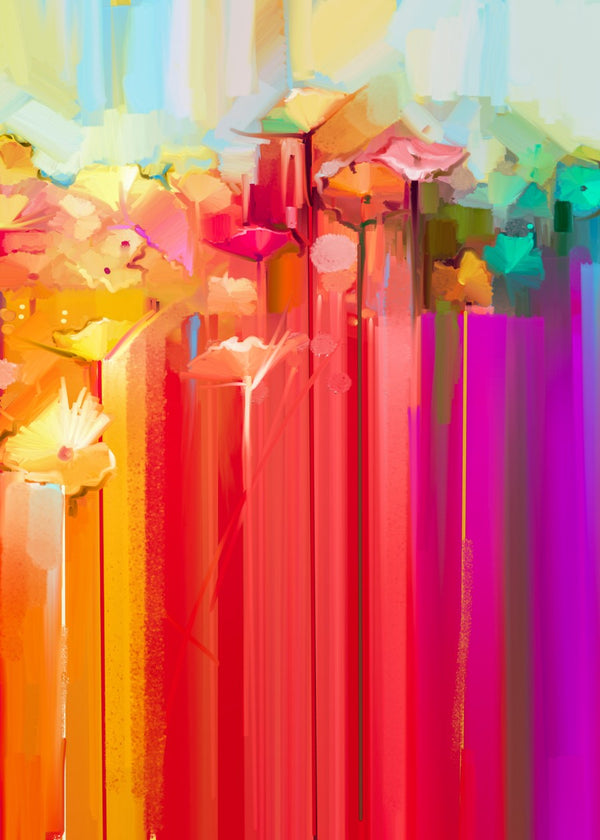 Rainbow Garden in Motion