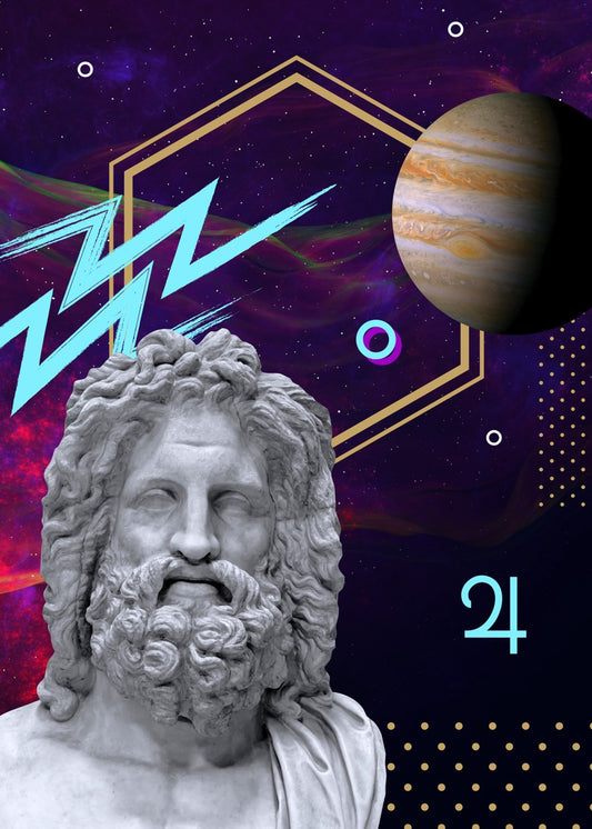 Jupiter (Zeus) - Synthwave God