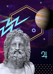 Jupiter (Zeus) - Synthwave God
