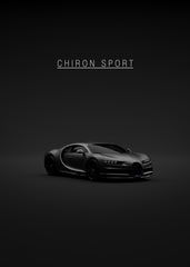 Bugatti Chiron Sport - Black F
