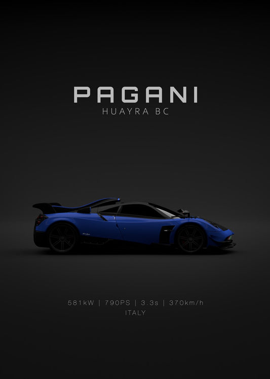 Pagani Huayra BC - Blue