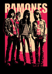 The Ramones Pop Art Portrait