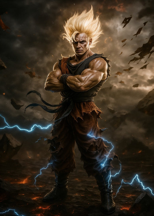 Goku's first Saiyan form