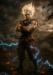 Goku's first Saiyan form