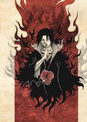 Dark flame Itachi Uchiha, Naruto